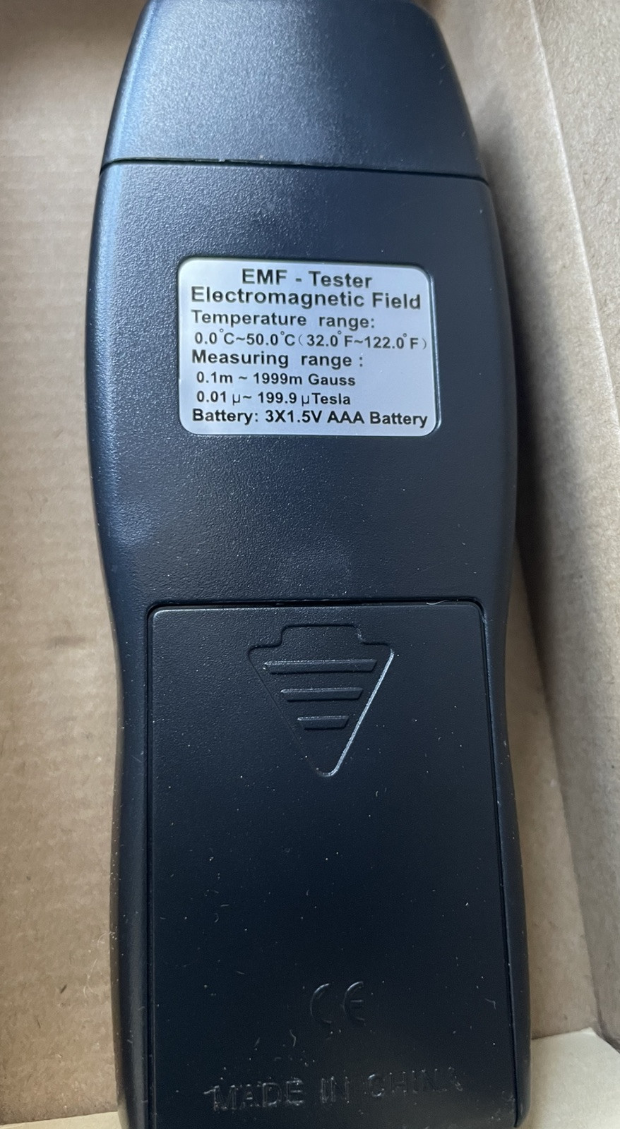 EMF Tester Electromagnetic Field Meter MK08 Meterk