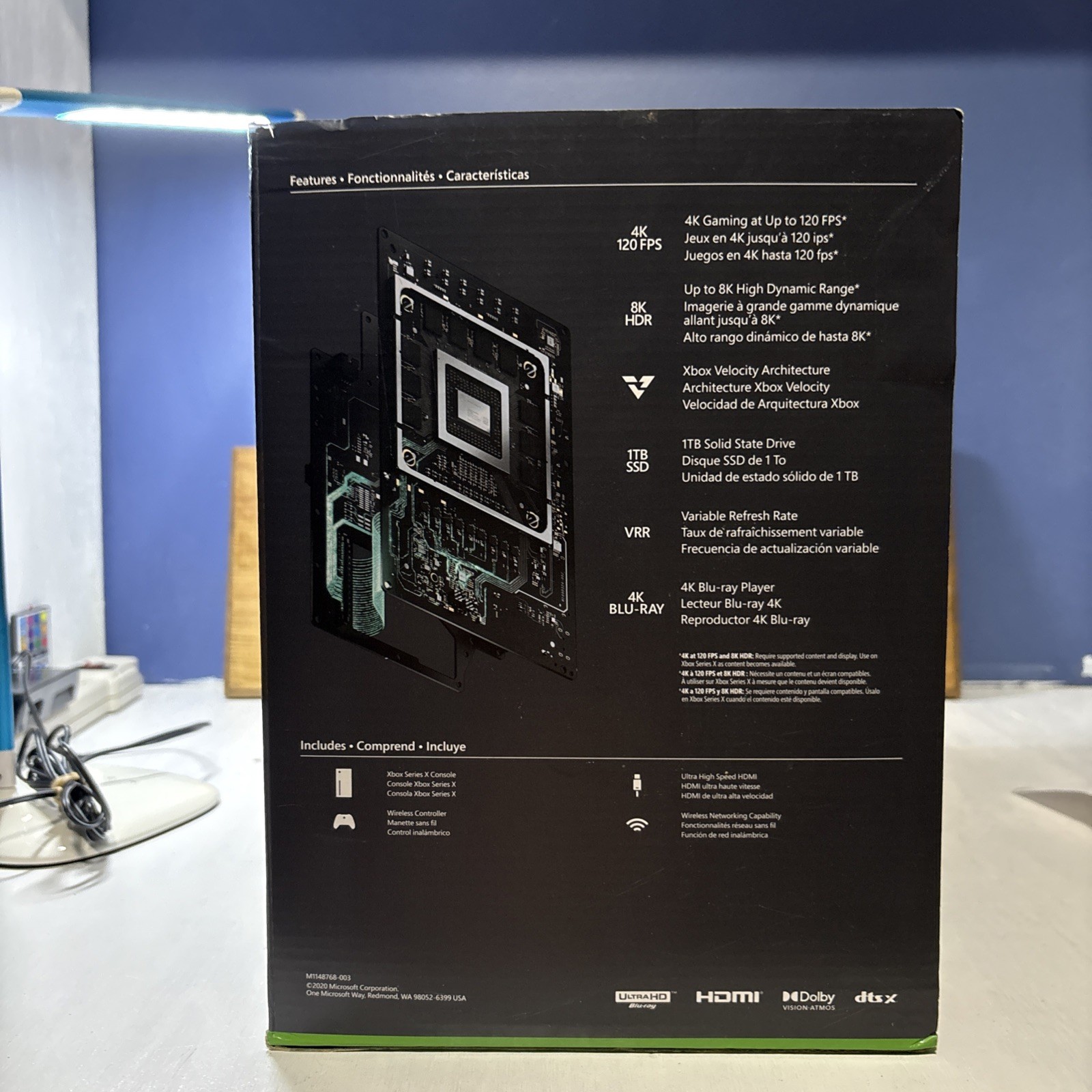 Microsoft Xbox Series X 1TB SSD-EMPTY BOX ONLY! NO CONSOLE!-Includes Packaging