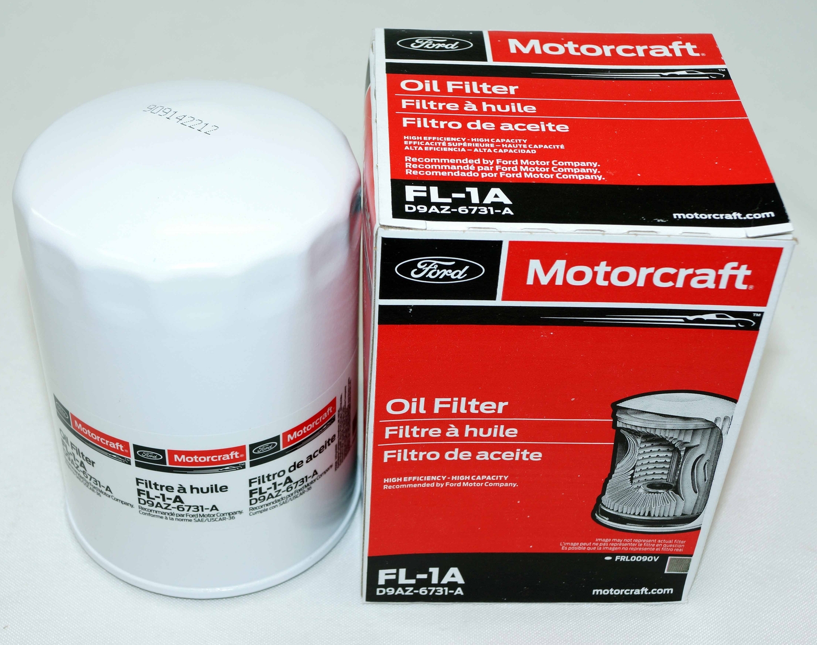 Genuine OEM Motorcraft FL1A Engine Oil Filter D9AZ6731A FL-1A