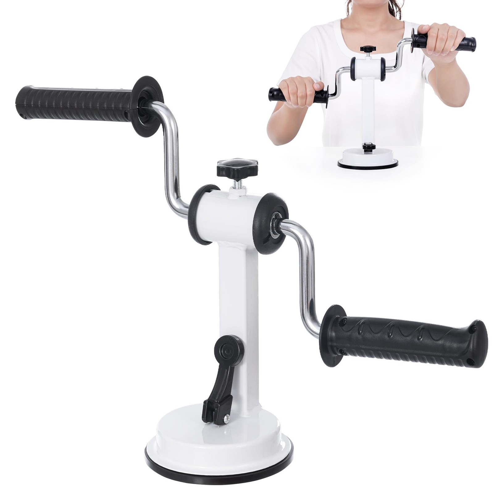 Arm Bike for Physical Therapy | Portable Rehabilitation Exerciser for Arm and...