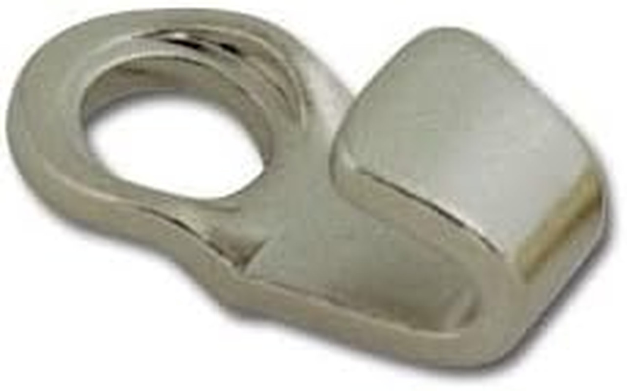 Lace Hooks Nickel/Solid Brass 10/Pk 1234-02