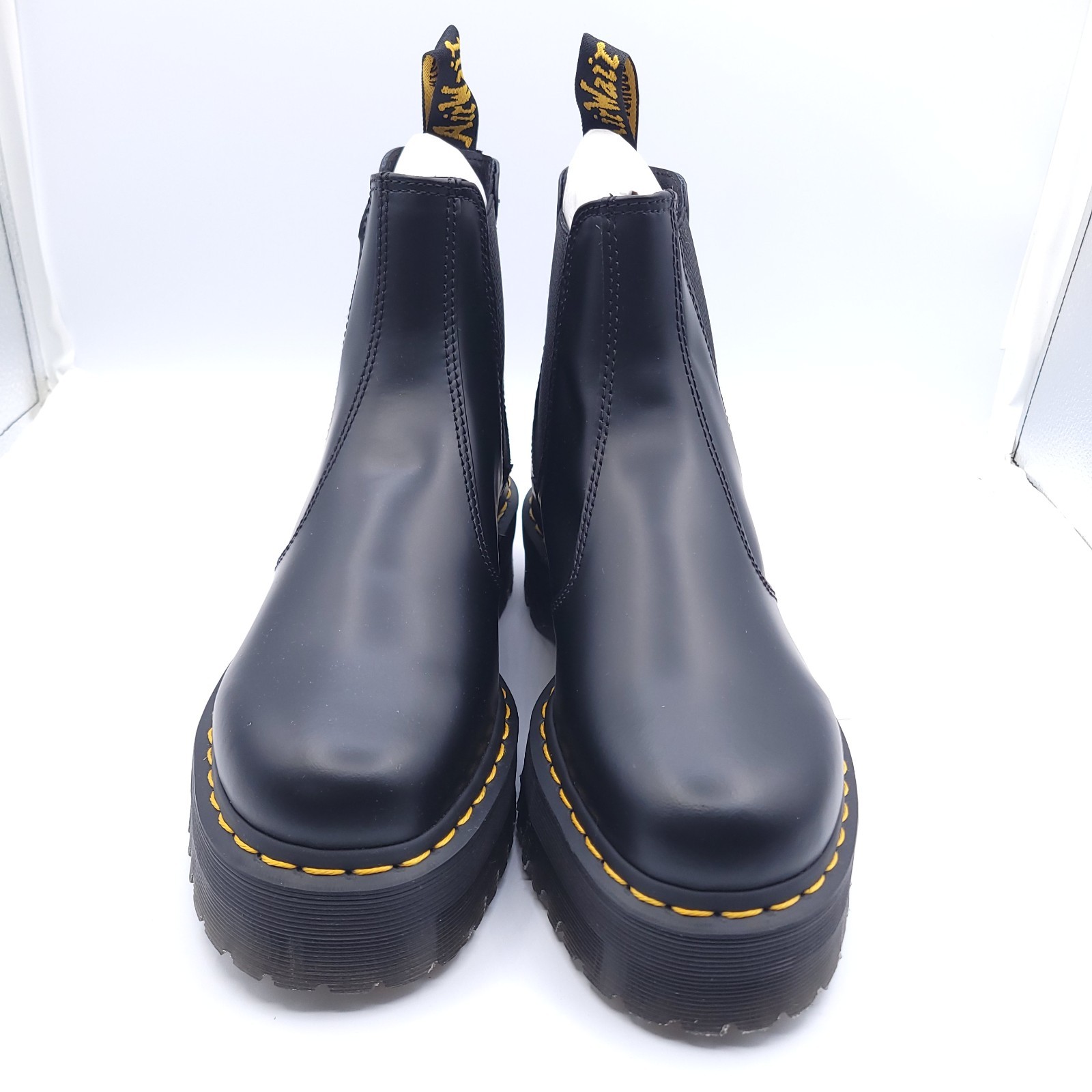 Dr. Martens 2976 Quad Retro Chelsea Boots Mens 10 Womens 11 Black Classic Style