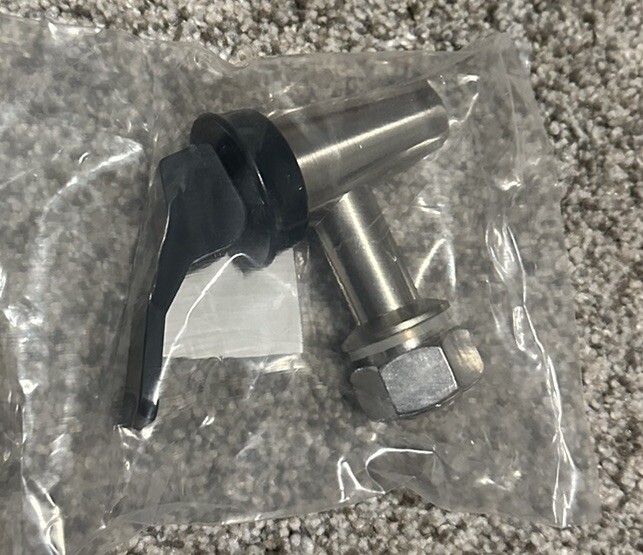 Stainless steel cold beverage dispenser faucet 5/8" spout