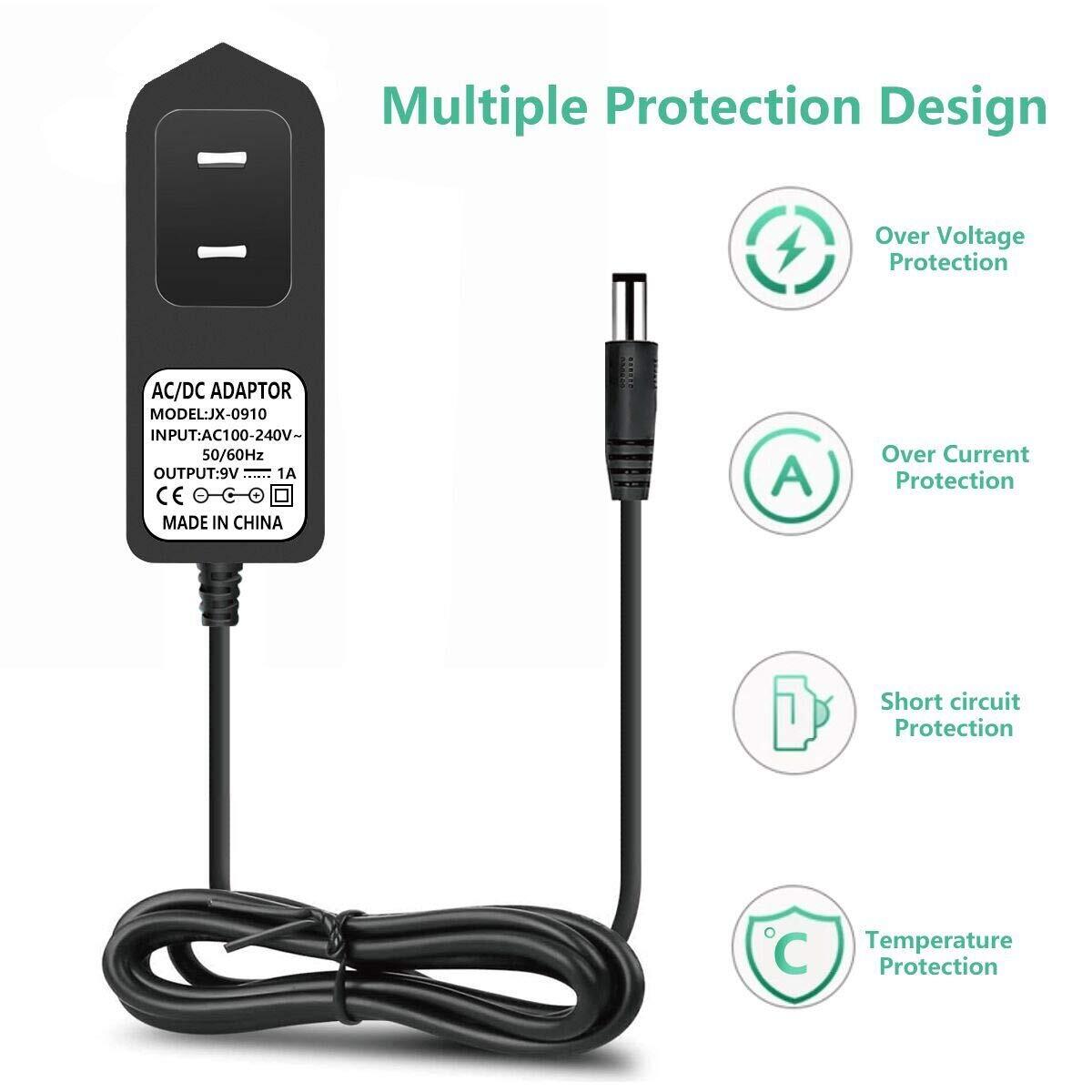 AC Replacement Adapter Charger for Digitech RP100 RP150 RP200 RP300 RP350 RP3...