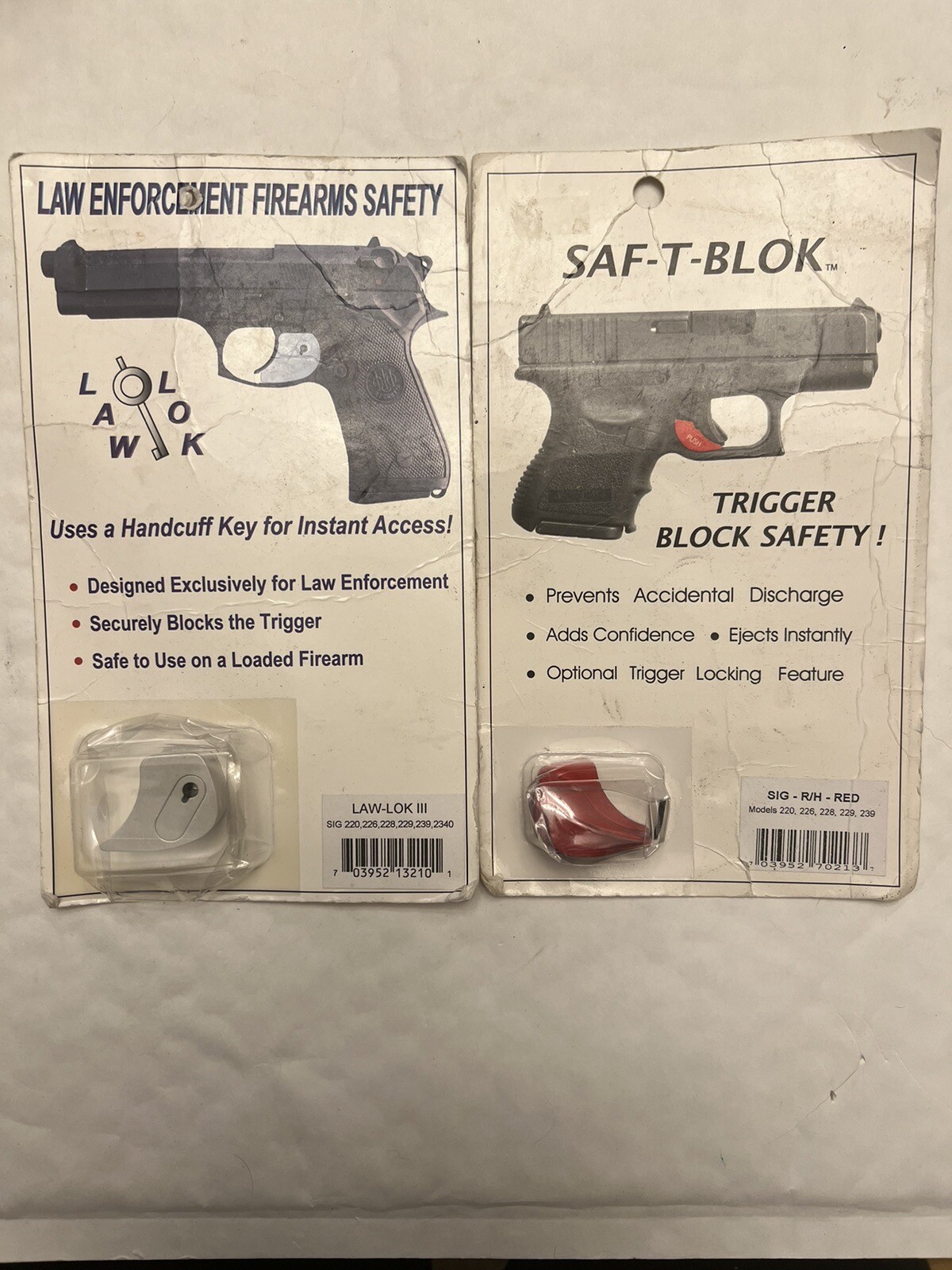 Pistol Locks P220 P226 P228 P229 Safety Hand Gun Locks Trigger Locks New