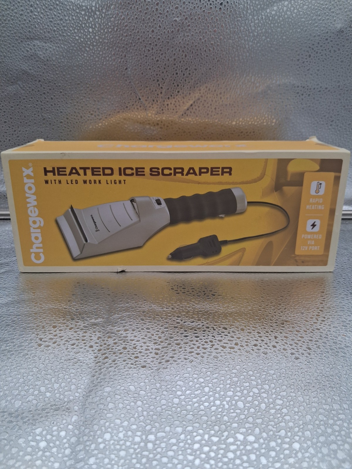 ChargeWorx Electric Heated Ice Scraper