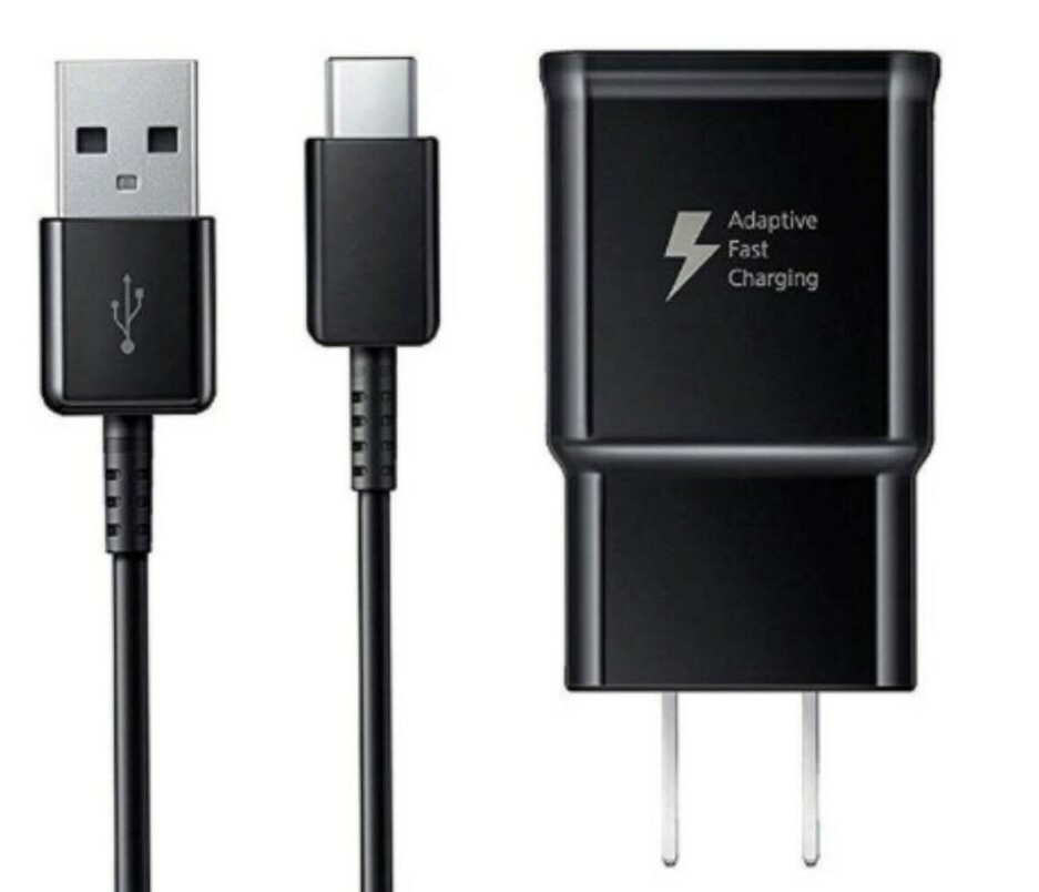 Adaptive Fast Charger + Type-C Cable for Samsung Galaxy A03s A42 A02s A12