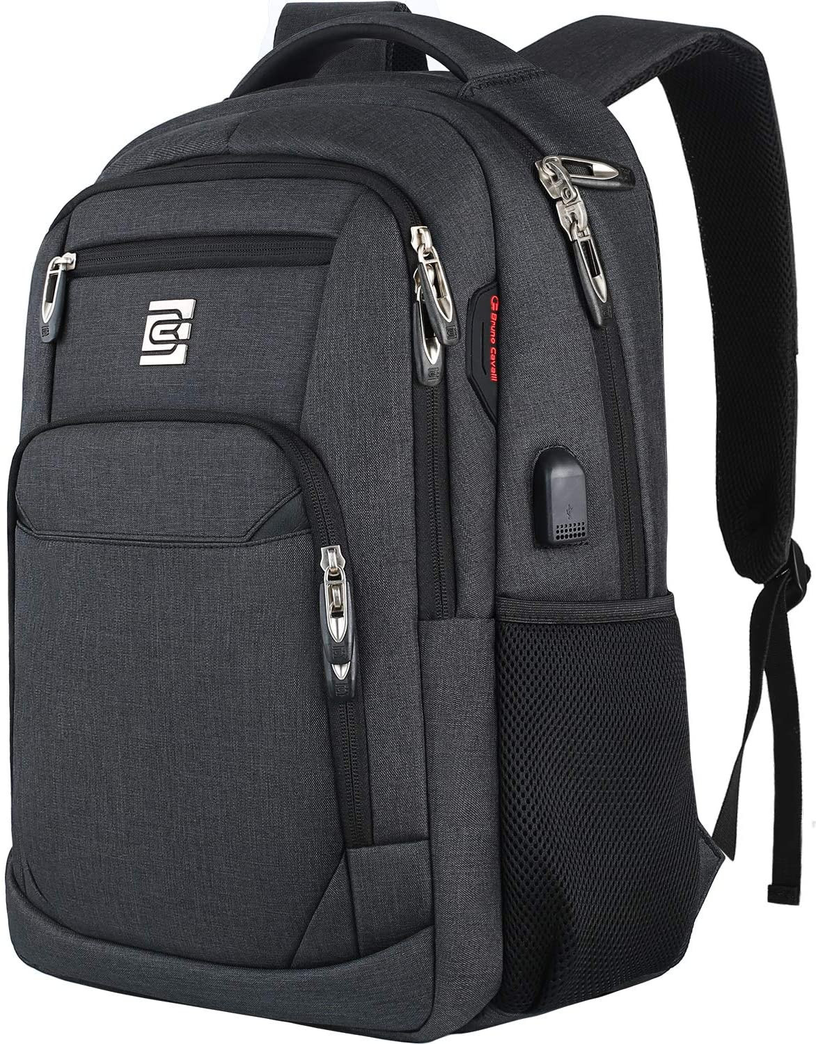 Anti Theft Laptop Backpack 15.6in Business Travel USB Backpack