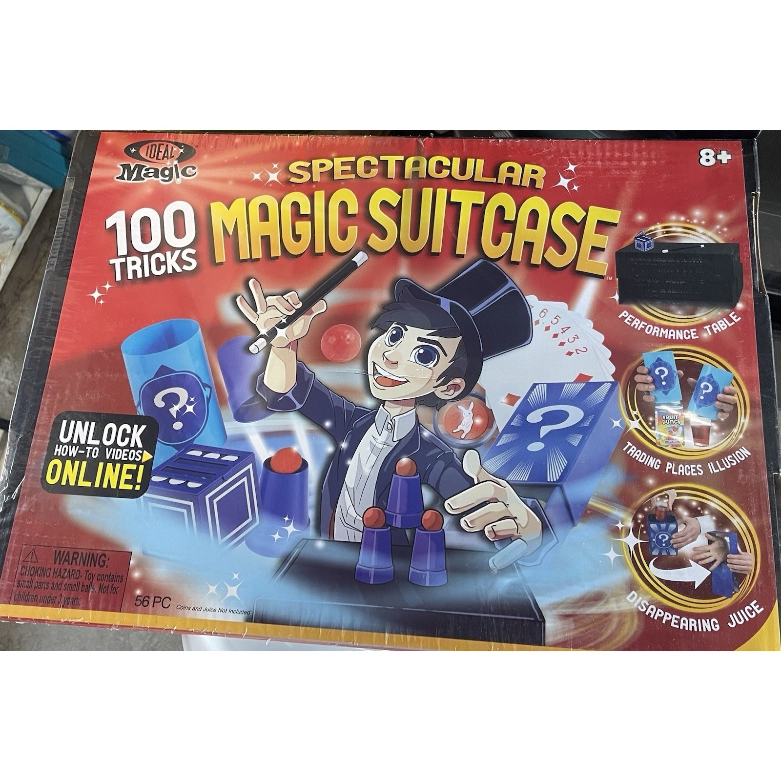 Ideal Magic Spectacular Magic Suitcase Magic Tricks Act Brand New Sealed Box