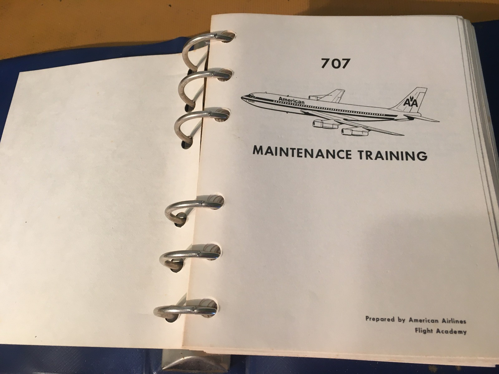 Boeing B-707 Maintenance Training Handbook