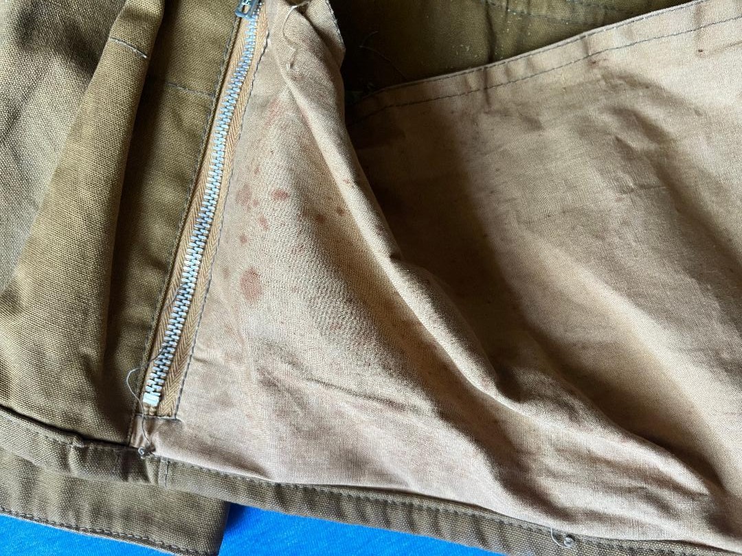 Vintage Duxbak canvas hunting shooting jacket chore jacket L