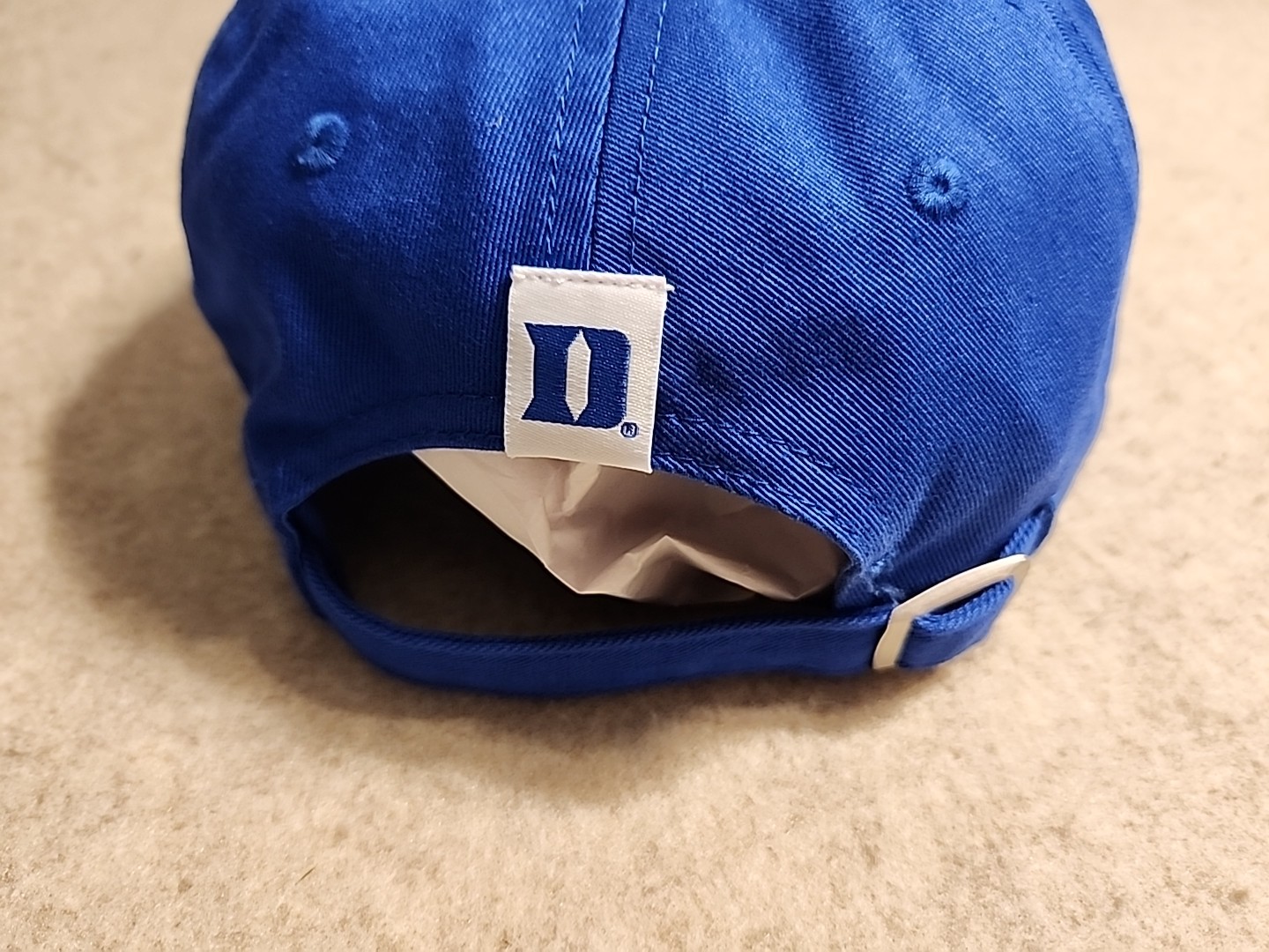 NWT Duke Blue Devils Top Of The World Strapback Heritage Weston adjust hat/cap