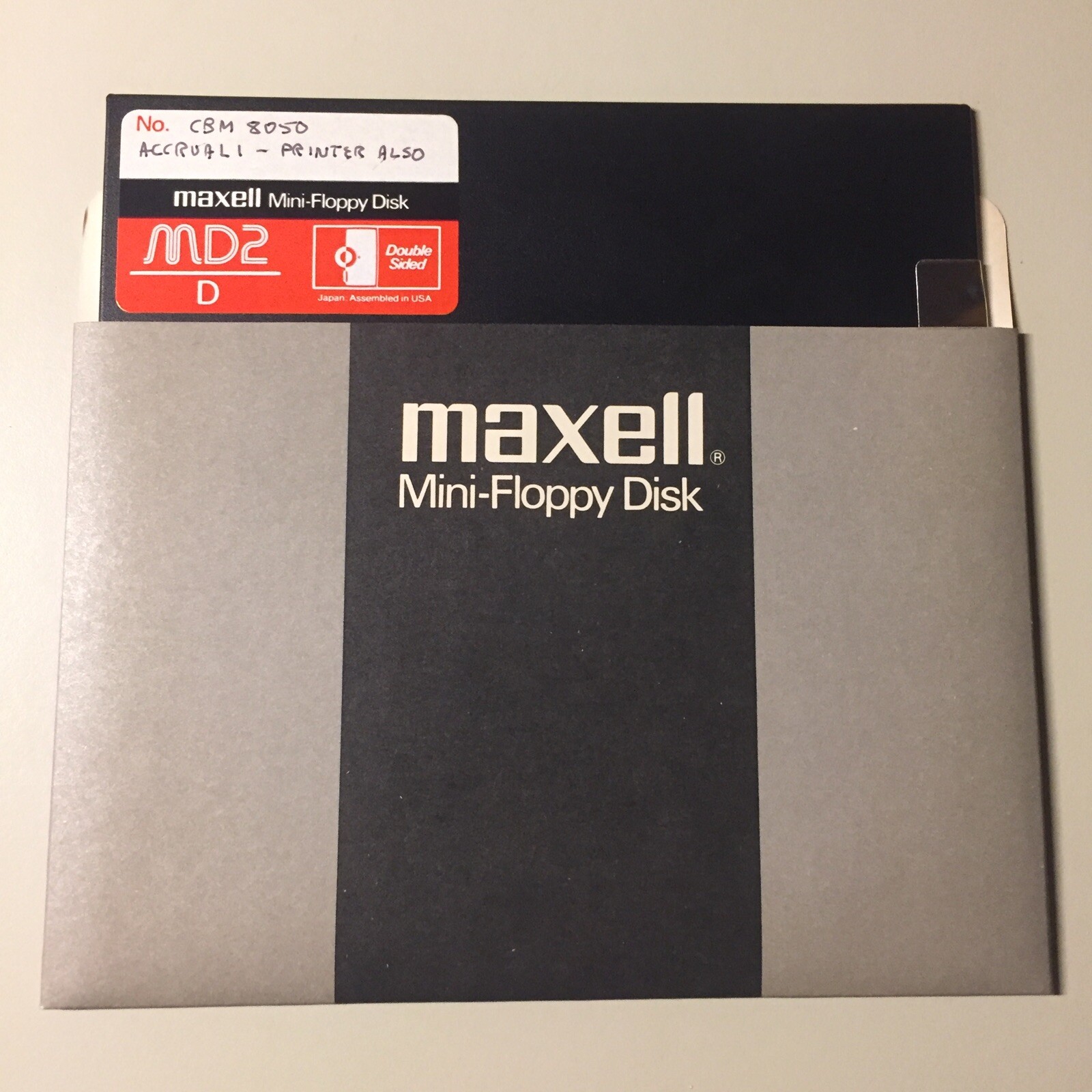Vintage CBM 8050 5.25” Floppy Disks VHTF