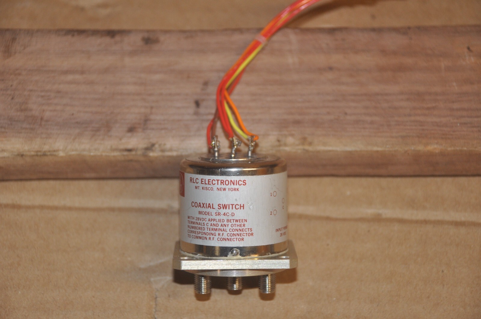 RLC Electronics Coaxial Switch SR-4C-D