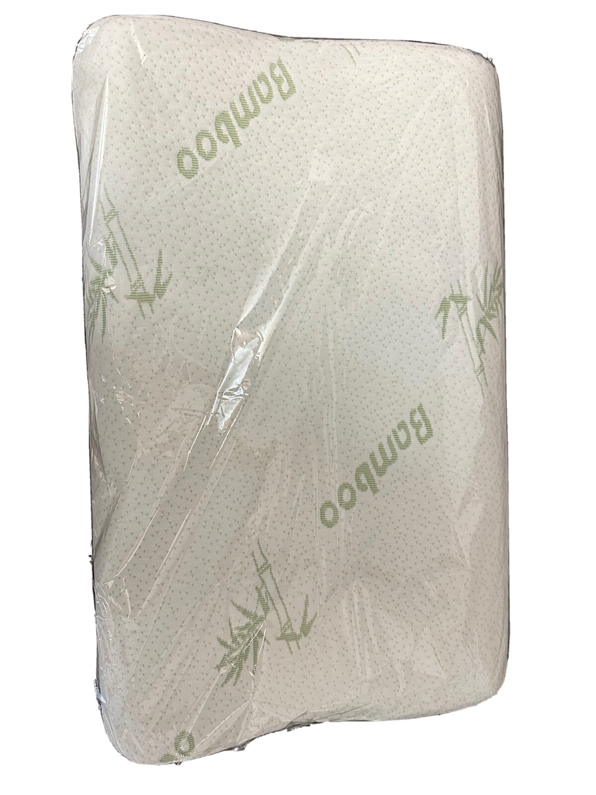 Bamboo Fibers Memory Foam Pillow - White