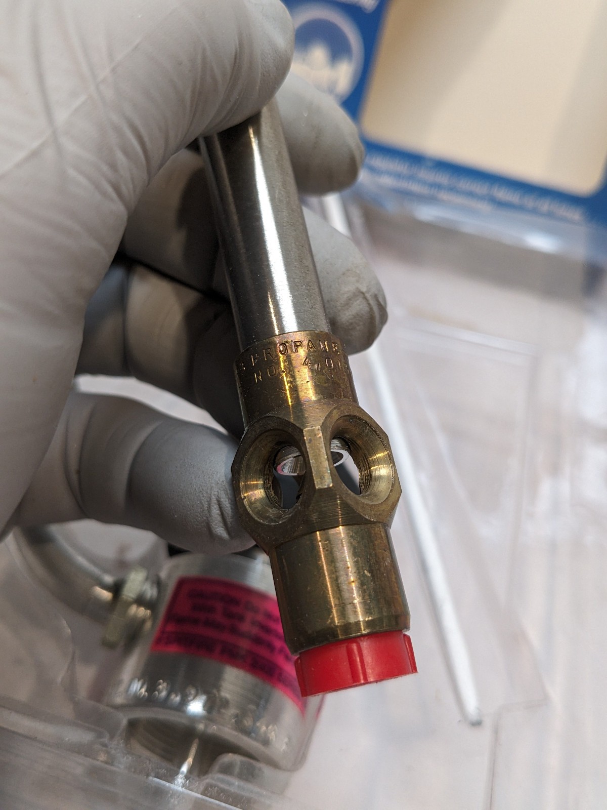 Spitfire 401-01 Self Contained Brazing Torch Automatic Propane Gas Regulator