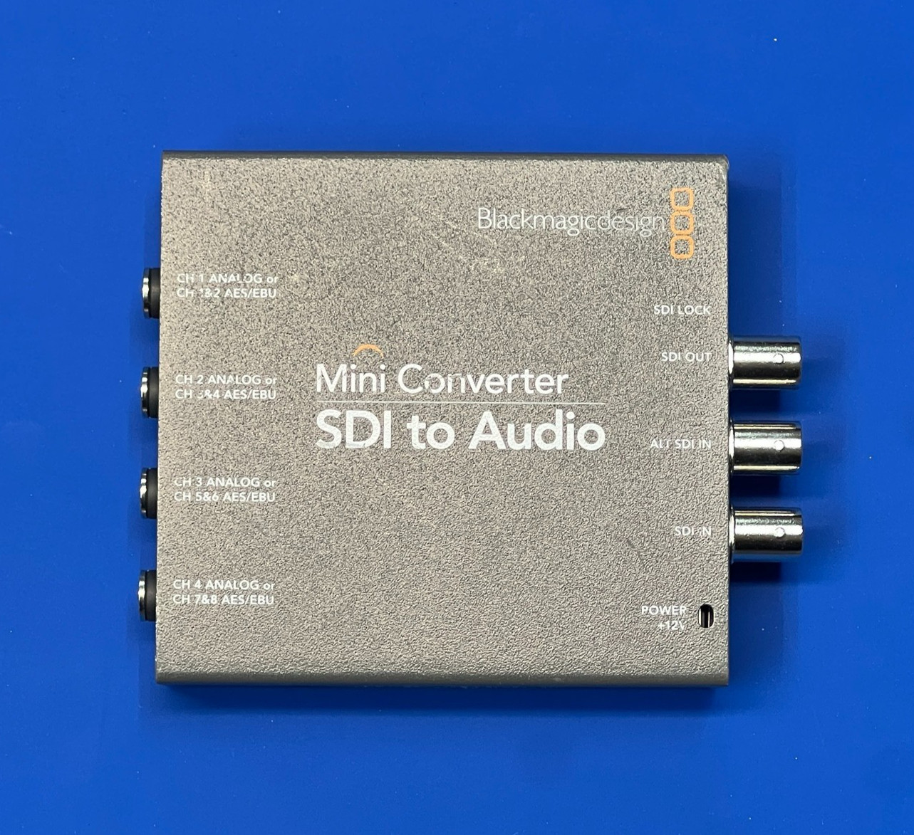 Blackmagic CONVMCSAUD Mini Converter SDI to Audio 4-Ch Analog 8-Ch AES/EBU