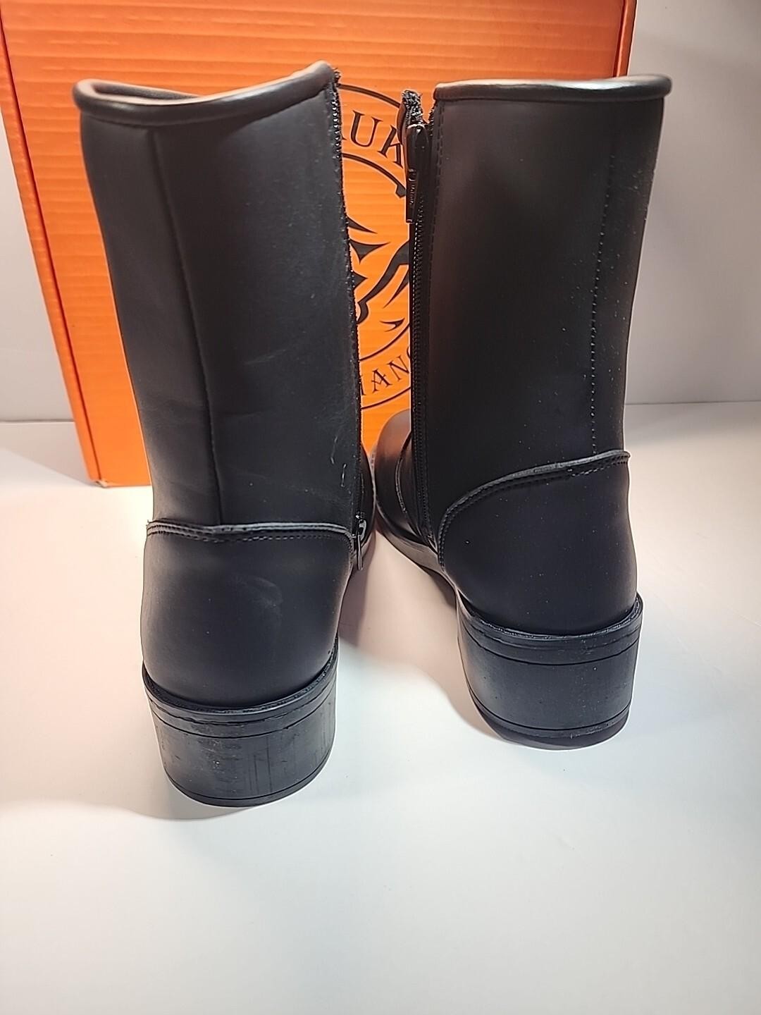 Milwaukee Leather MBL9480 Ladies - Black - Size 8.5