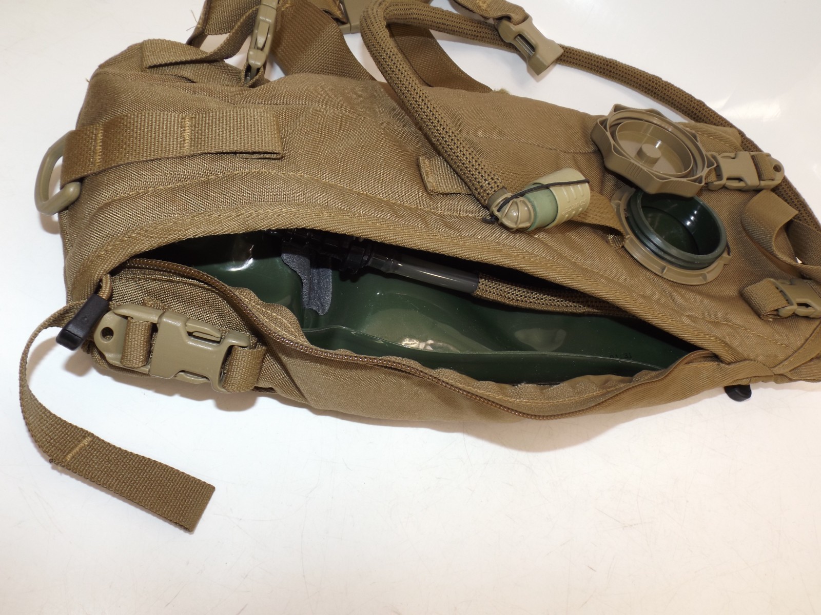 USMC Tactical Source WXP 3L Hydration System Pack Coyote Brown *NEW*