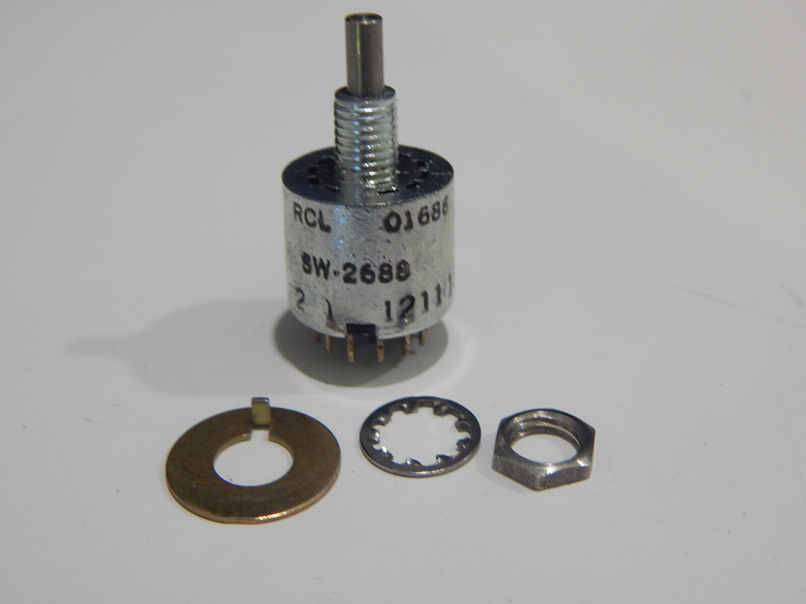 RCL SW-2688 RCL01686 12 POSITION MINI ROTARY SWITCH - USA SELLER FAST SHIPPING