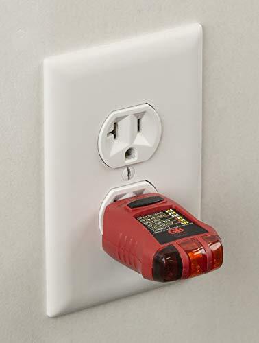 Gfi-3501 Probador De Receptaculo Con Falla A Tierra Y Analizador De Circuito...