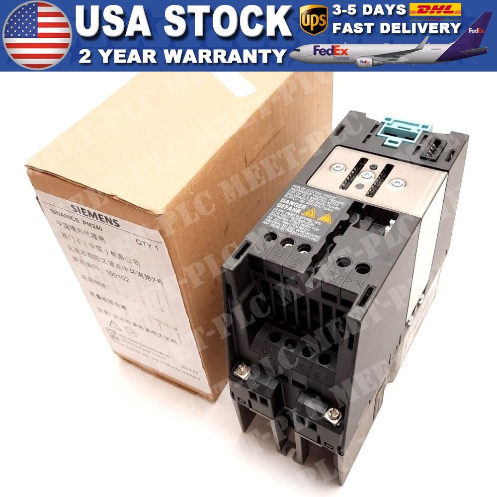 New Siemens 6SL3224-0BE13-7UA0 6SL3 224-0BE13-7UA0 G120 PM 240 Power Module