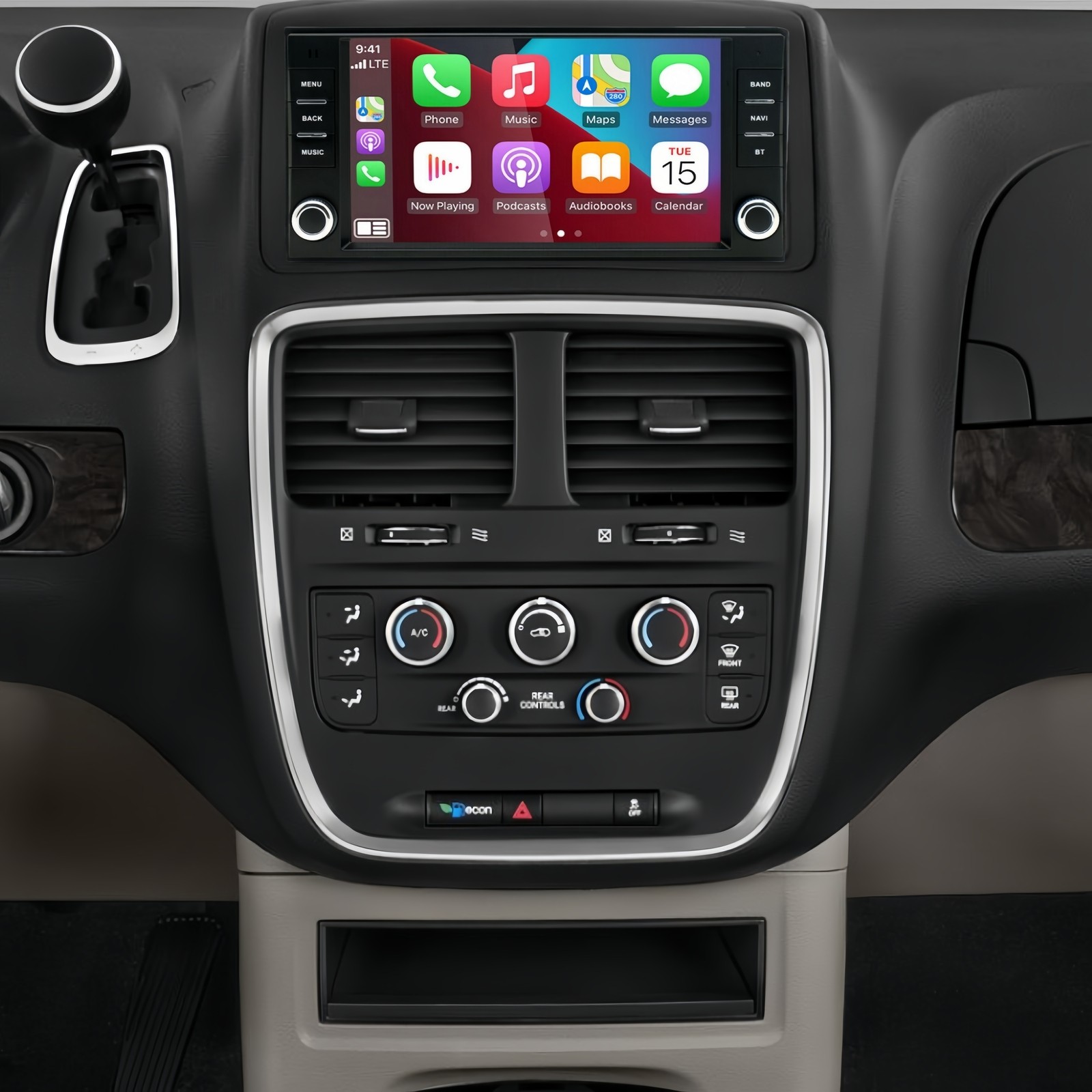 Android 13 Carplay Radio Stereo 7" For 2011-2020 Dodge Grand Caravan GPS RDS Cam