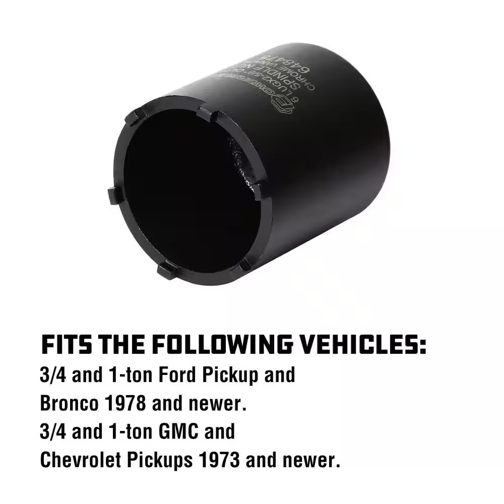6-Outer Lug Spindle Nut Socket