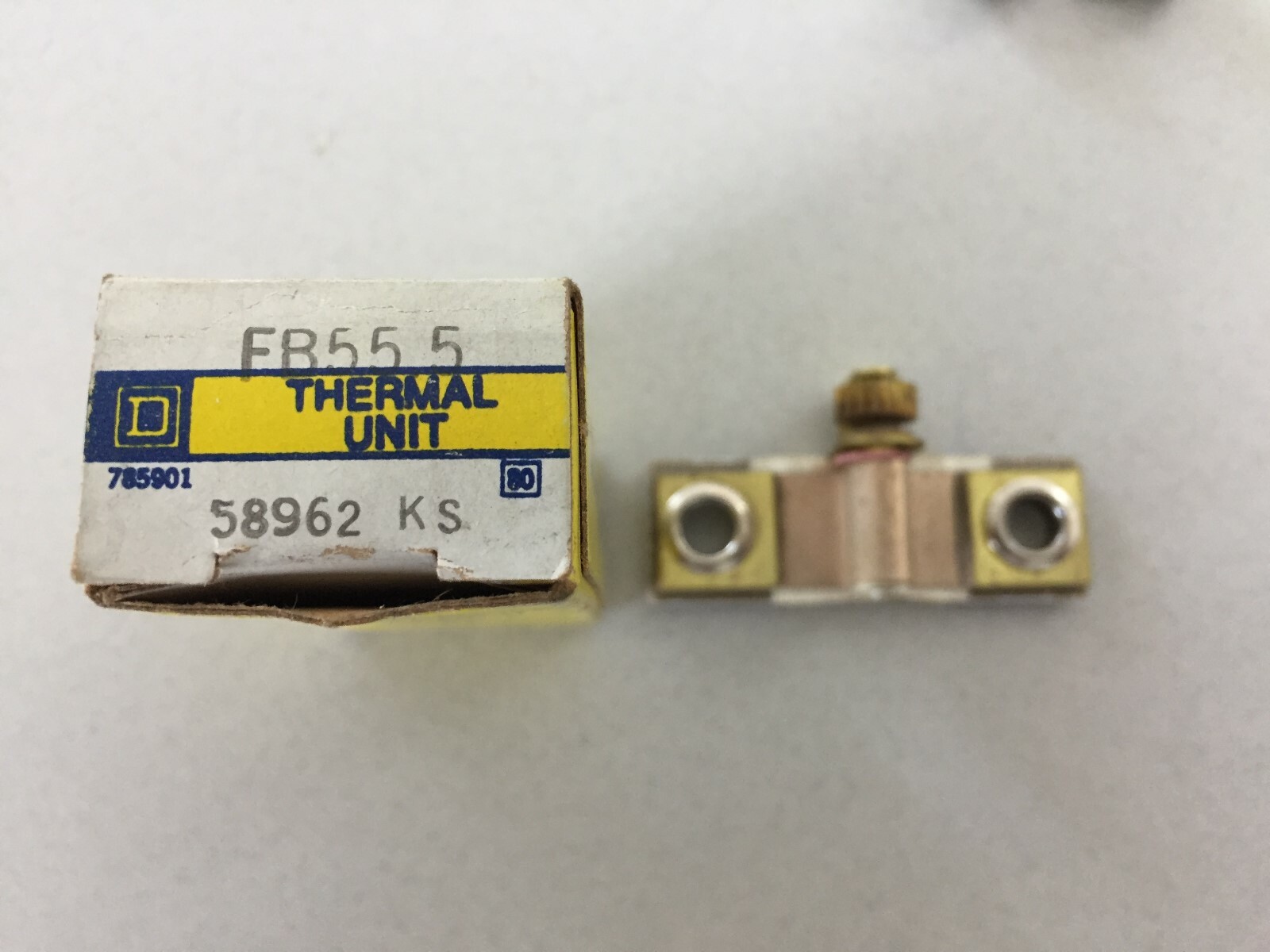SQUARE D FB55.5 THERMAL UNIT OVERLOAD RELAY