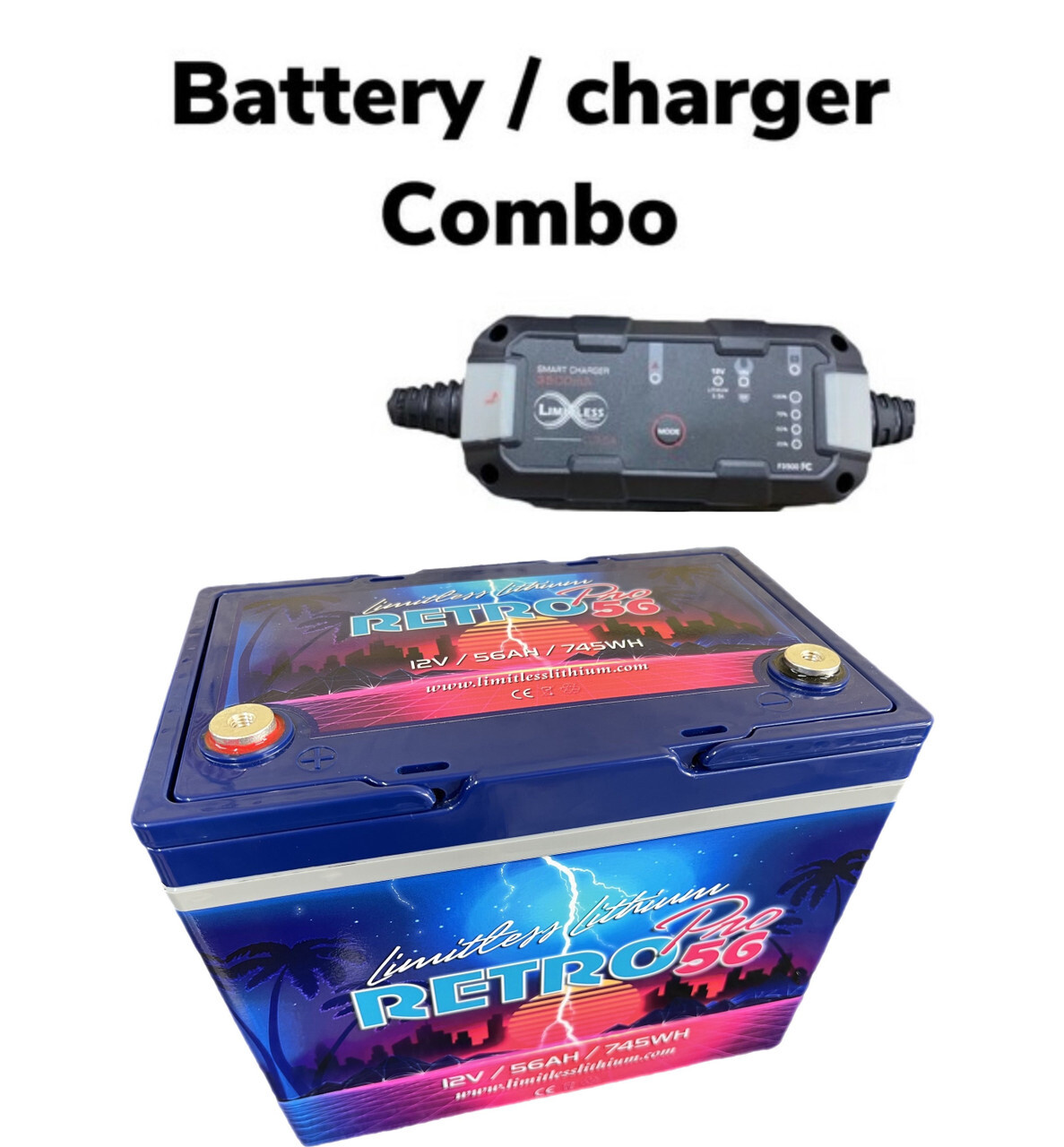 Limitless Lithium -  Retro Pro 56 12V Max Charge 14.8V w/ Charger