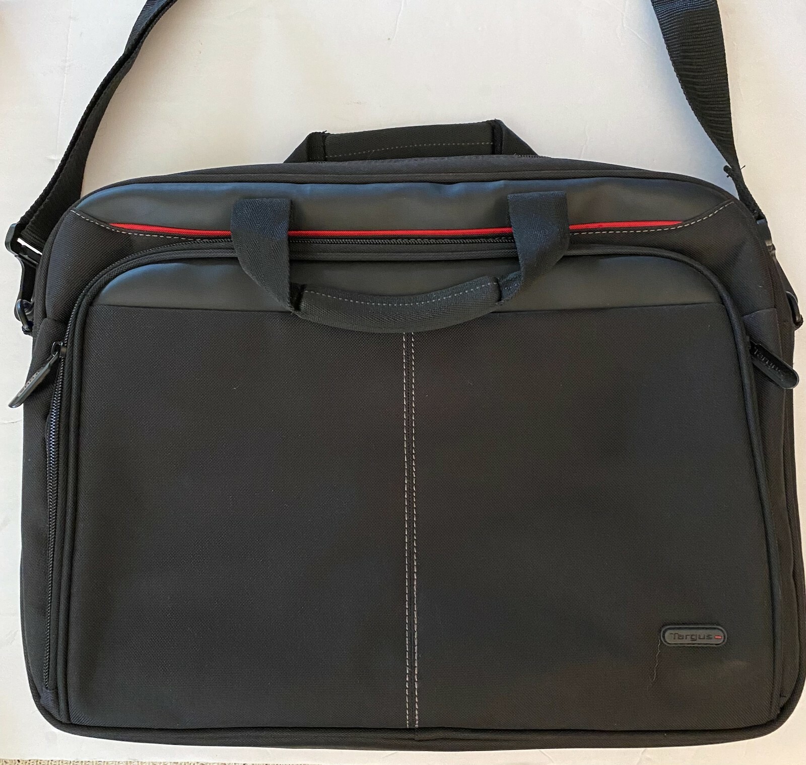 Targus laptop bag 17" Shoulder Strap Red Stripe