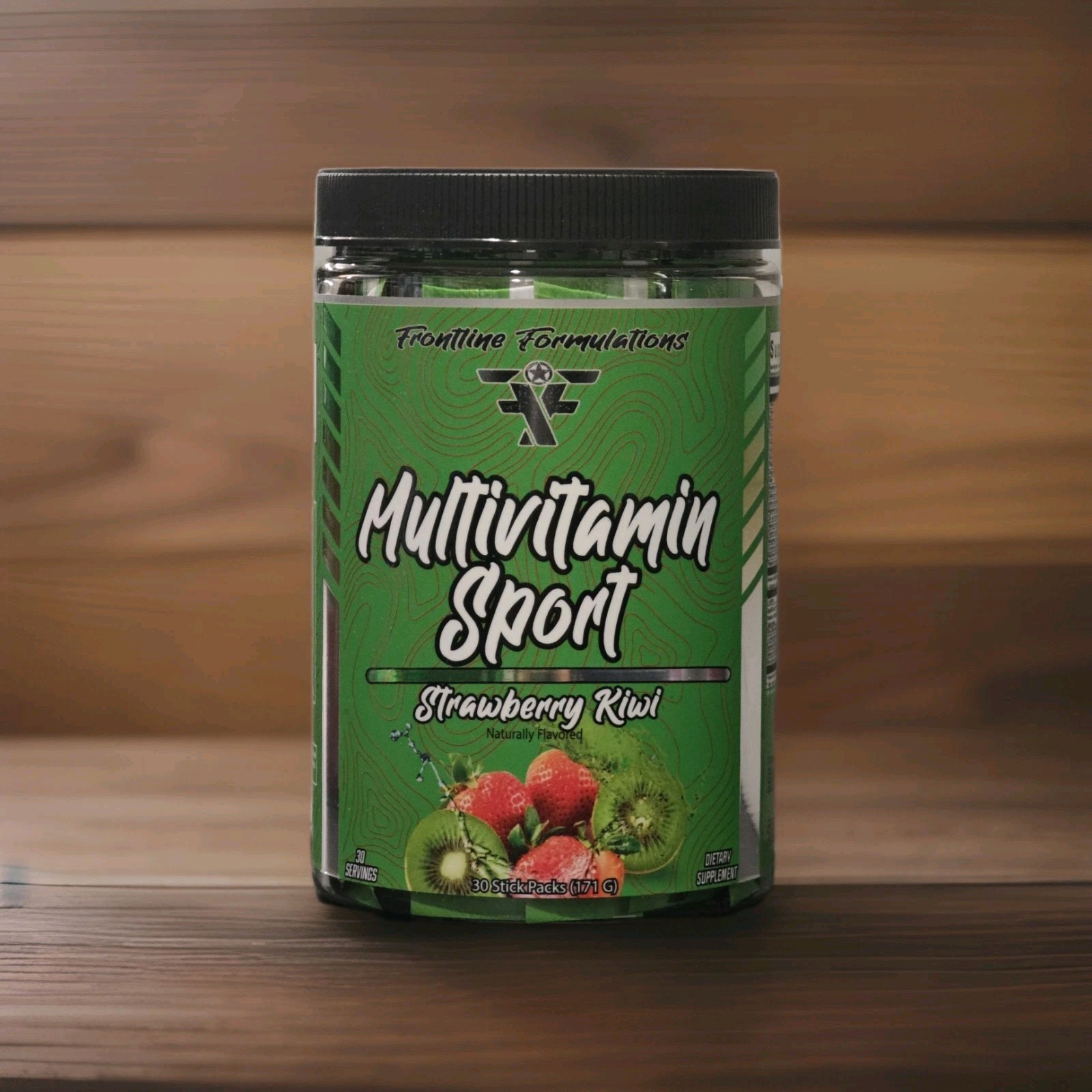 Front Line Multivitamin Sport Strawberry Kiwi 30 Servings!