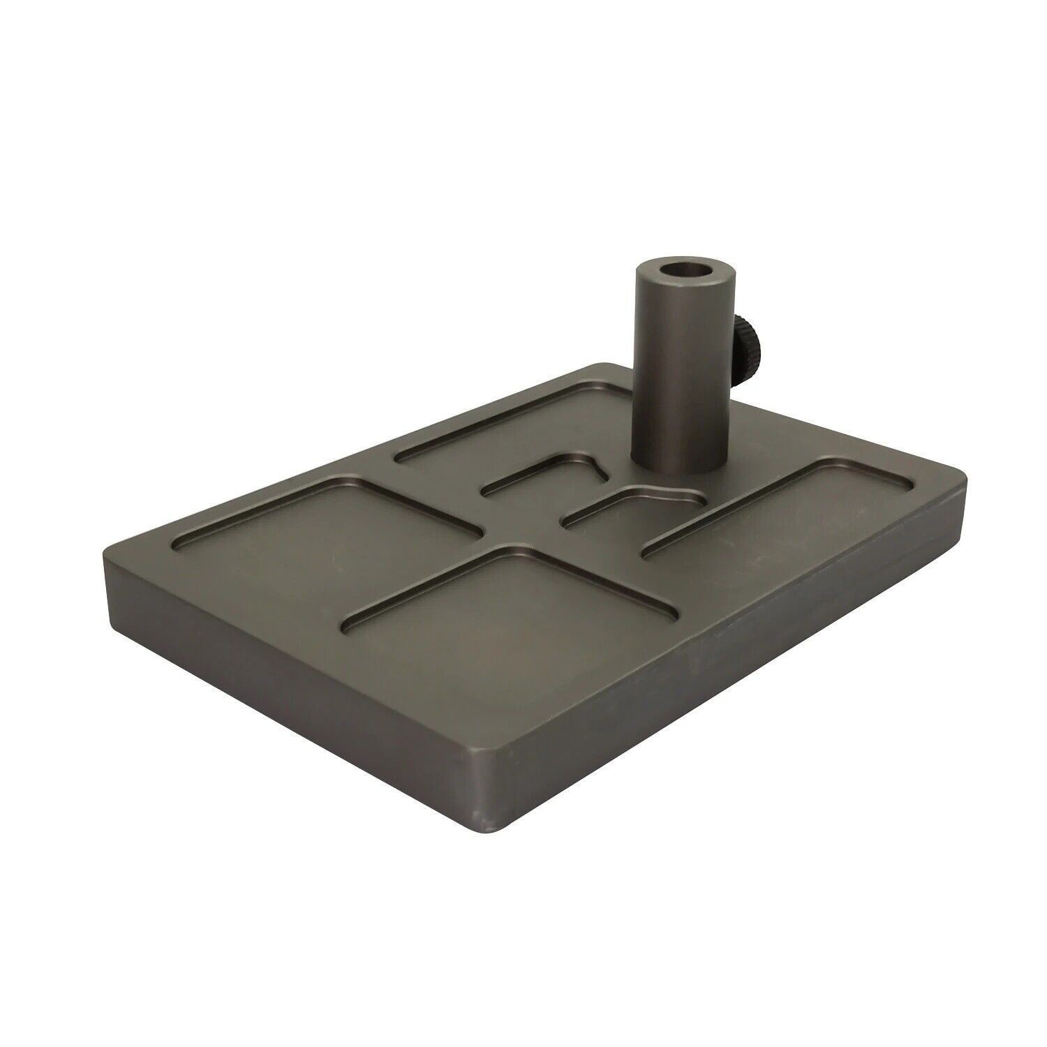 Spare Black Heavy Duty Aluminum Pedestal Base For Fly Tying Vice