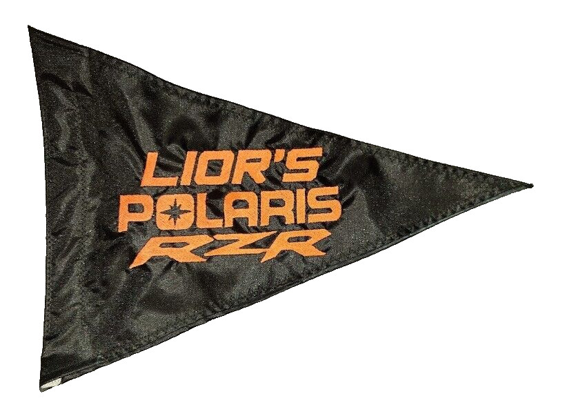 POLARIS RZR triangle Safety flag Side x Side UTV Made to fit whips 10x13