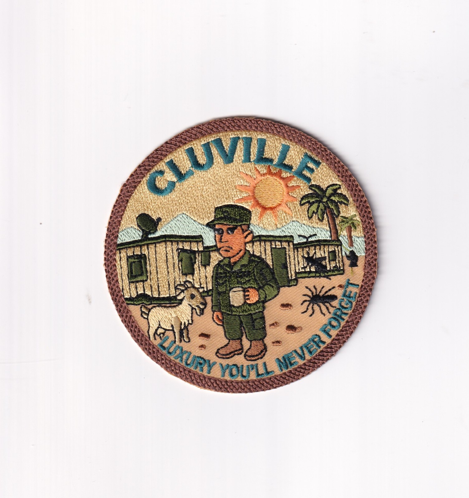 Cluville Patch, Hook and Loop, 3.5 inch