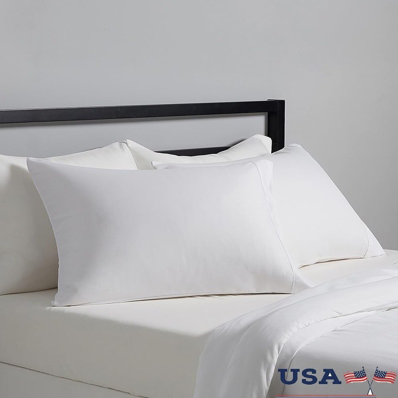 Soft Microfiber Standard Pillow Cases Cozy Bed Pillow Covers OEKO-TEX Certified