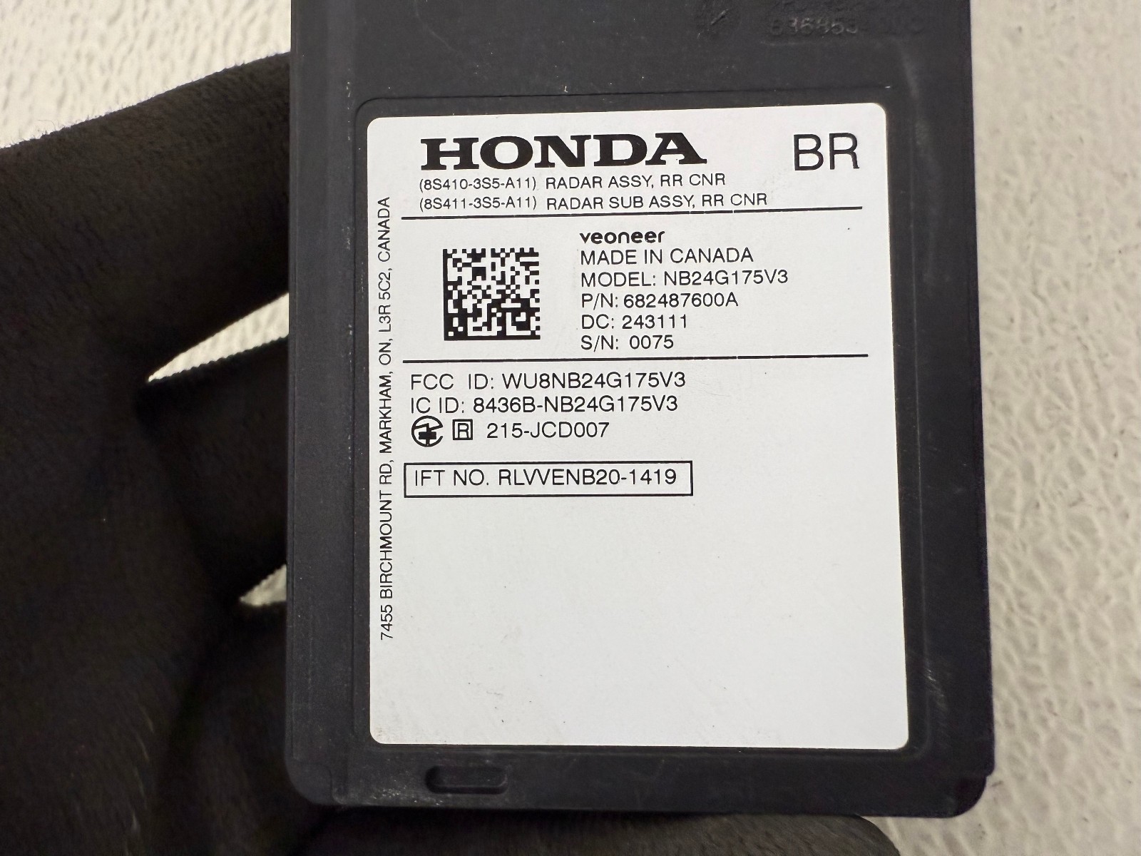 OEM | 2023 - 2024 Acura Integra Blind Spot Module #682487600A