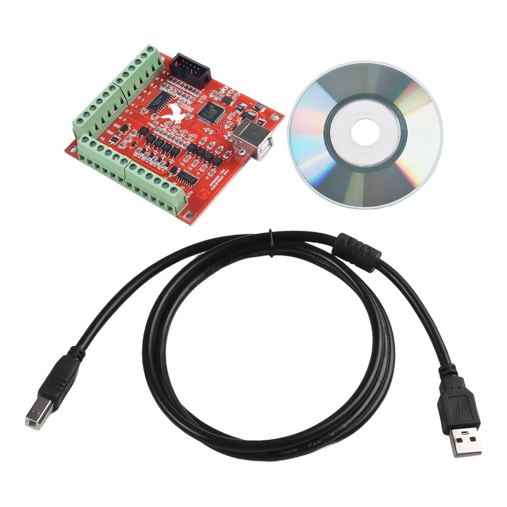 Premium USB Driver Controller 4 Motion Controller MACH-3 Compatible Set