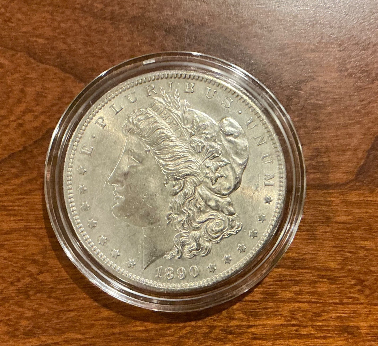 1890-S Gem Morgan Silver Dollar in High-Quality Condition. Excellent Detail!