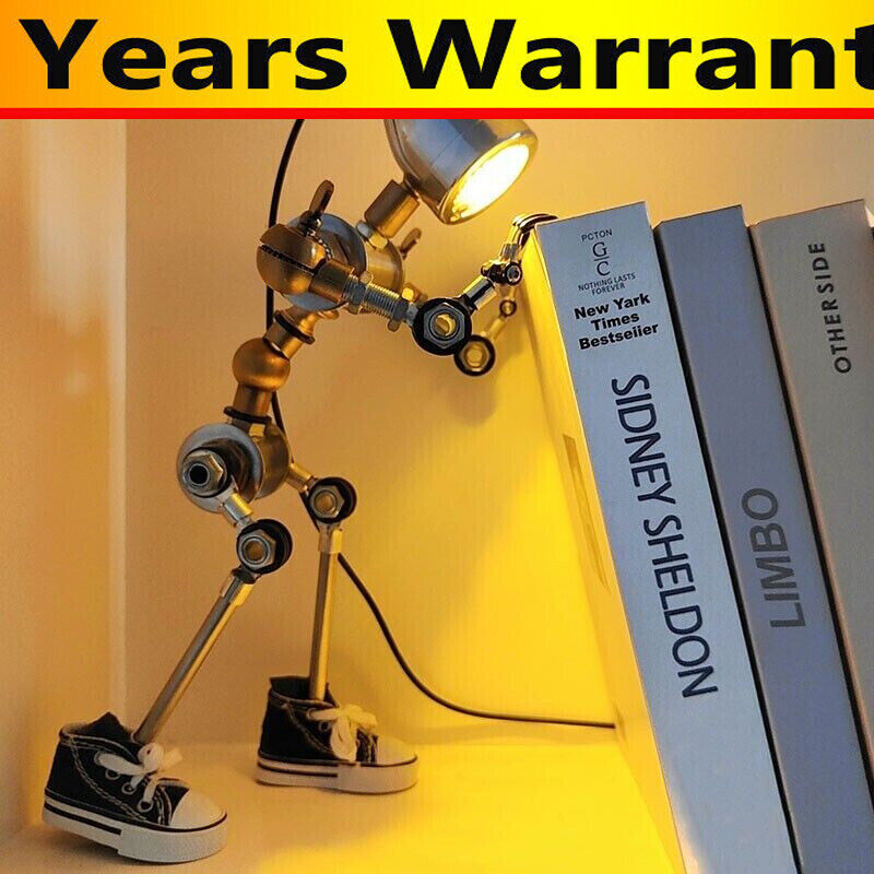Robot-Shaped Ambient Light Cyberpunk Desktop Light E-sports Computer Decoration