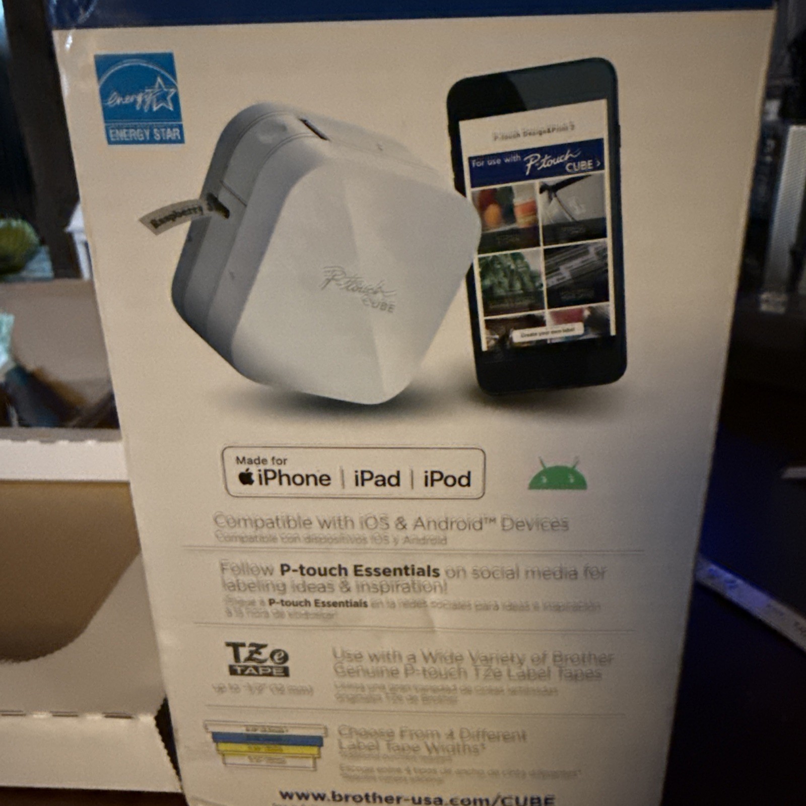 P-touch Cube Connected Label Maker