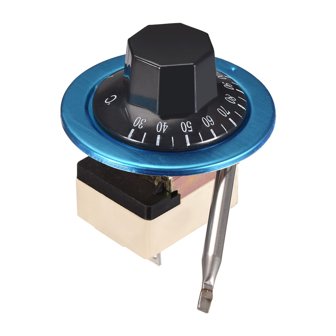 Electric Oven Thermostat, Adjustable Temperature Controller, 30-110℃ 16A 3 Pin