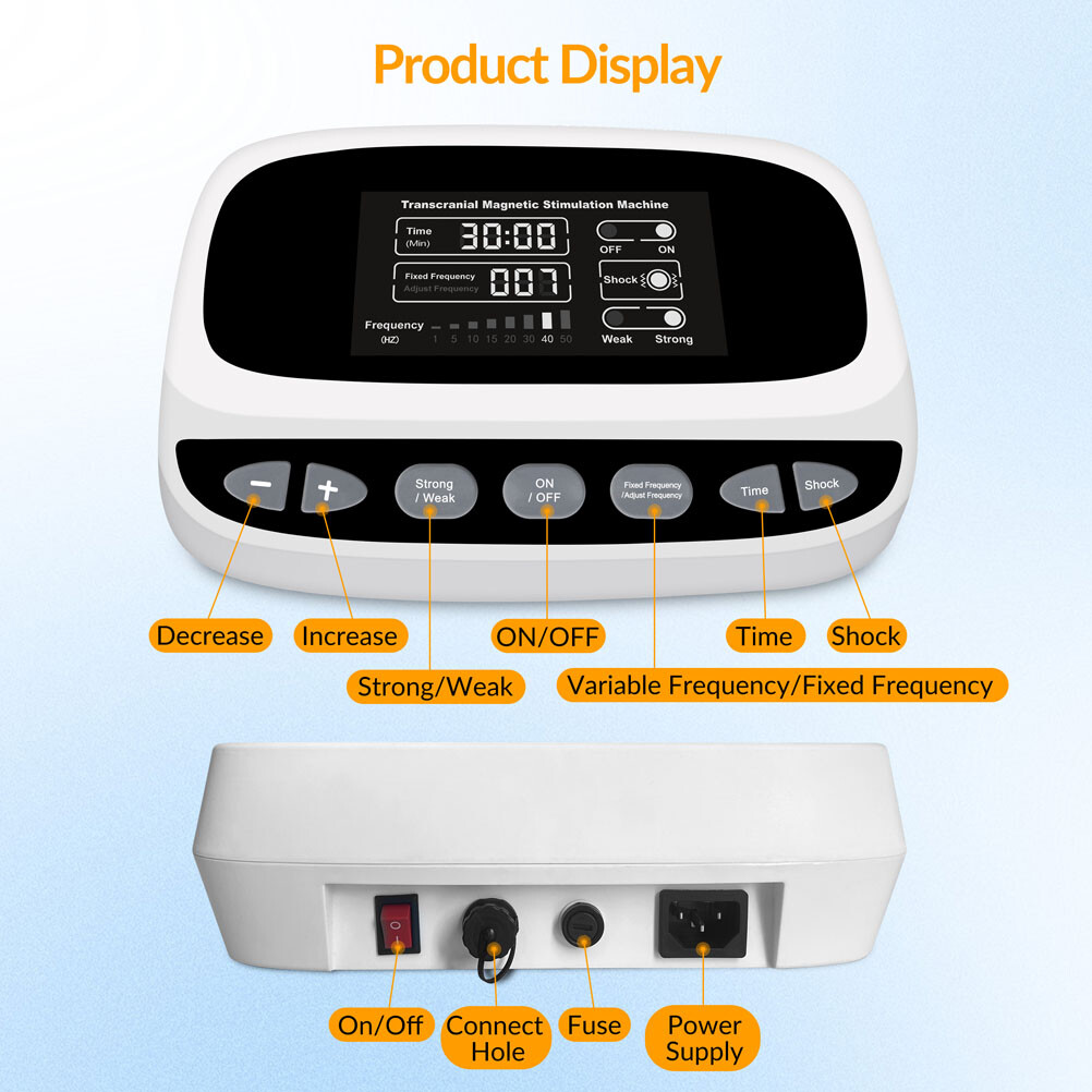 rTMS Repetitive Transcranial Magnetic Stimulation Device Depression Insomnia