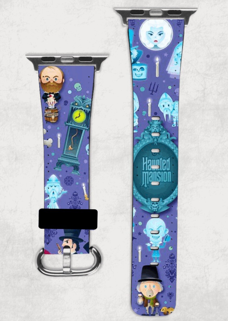 Disney The Haunted Mansion Apple Watch Band NEW 38/40/41 & 42/44/45