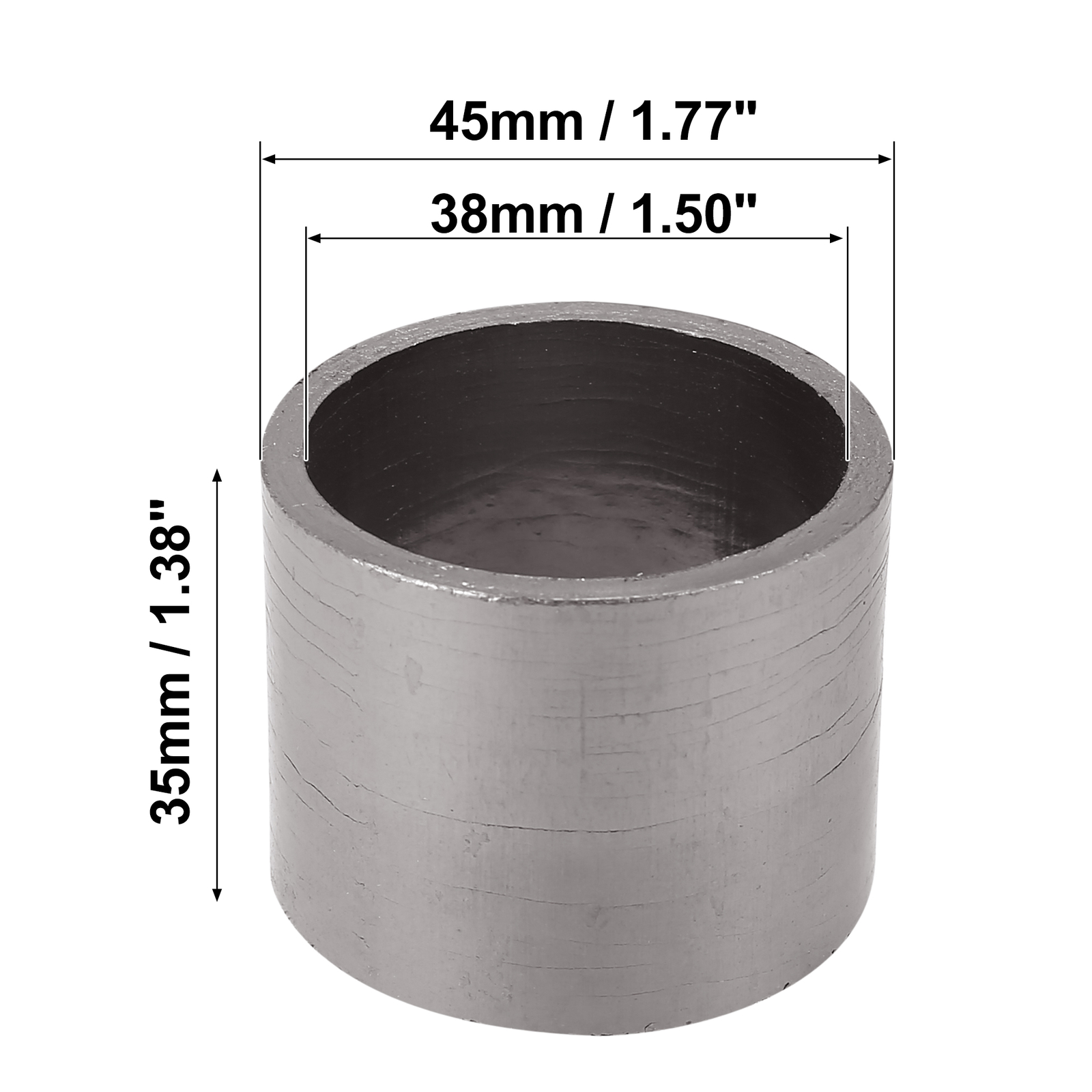 Universal Pack(1) Exhaust Muffler Pipe Gasket Graphite Seal Silencer Connector