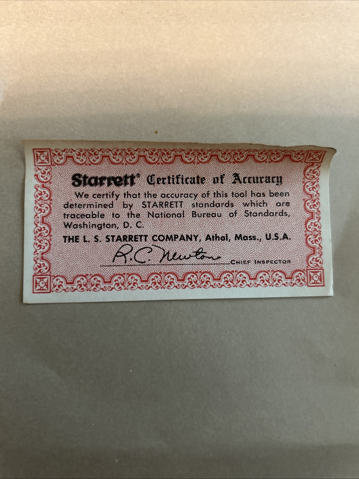 Starrett outside micrometer 230P