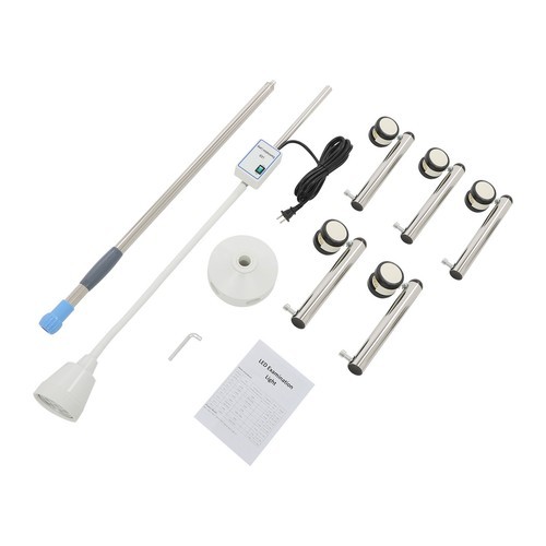 7*3W Adjustable Height LED Examination Light Floor Standing Examination Lamp 360
