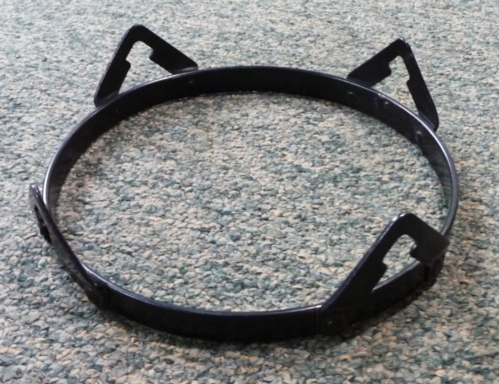 Bongo Rim Black Steel Inside Dimension 8 1/2"