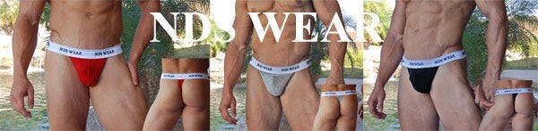 NDS Wear NDS-WF-T41 Image Thong Large Gray