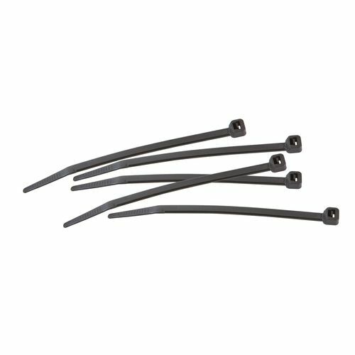 Crescent 200 x 4.6mm Black Cable Ties - 100 Pack